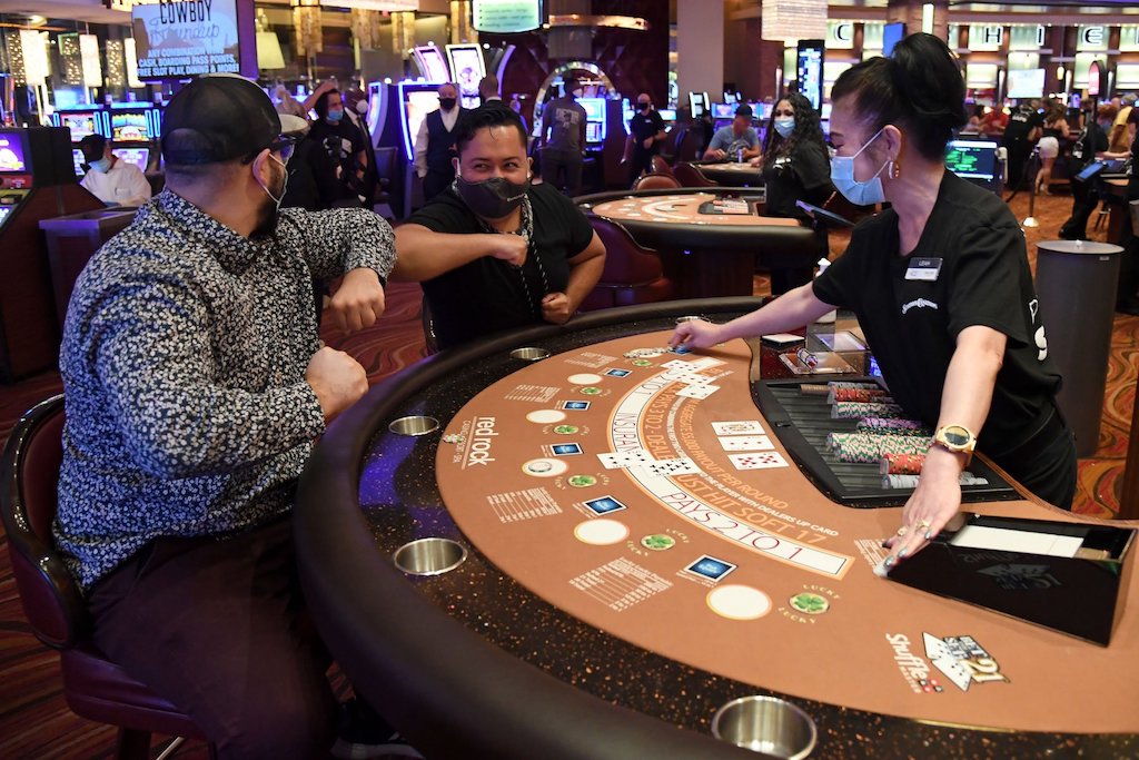 拉斯維加斯大道部分賭場能100%恢復運營並取消社交距離