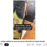 通博 線上新聞 嚇人！巴西男子睡午覺 小米手機突爆炸「床墊被燒出洞」