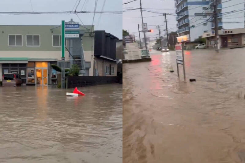 🌊奇蹟生還！日本福岡暴雨釀災！女高中生漂流自救！仍有2人失蹤！