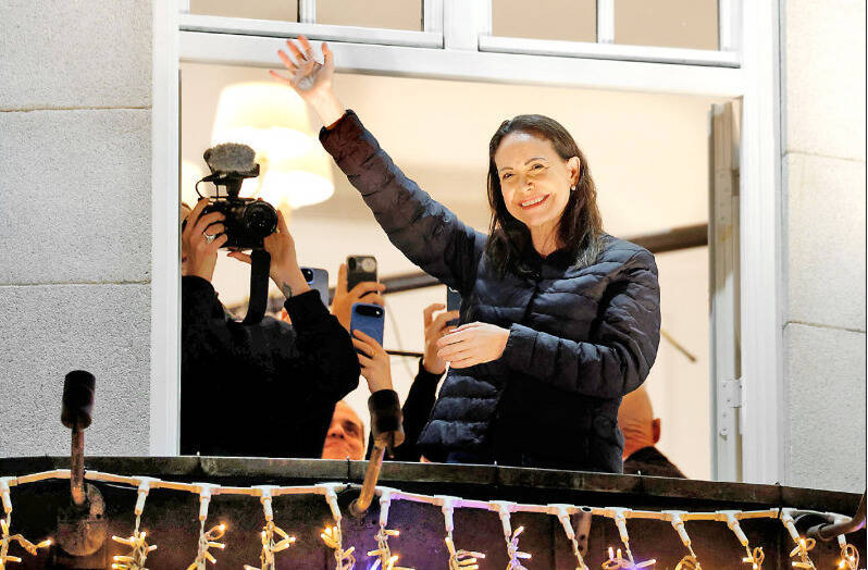 通博娛樂城-國際新聞-他曾被當成空氣!從「隱姓埋名」到奪諾貝爾獎!美媒揭開馬查多「血淚一生」:被執政黨追殺的真相!