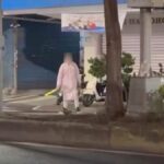 路怒症爆發！三重男摔車火大「抽西瓜刀」尋仇　當街上演警匪生死時速！