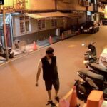 直擊宜蘭宵小大膽行徑！羅東餐車忘鎖門，小偷竟「現場試戴」帽子、從容散步離去