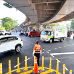 公館圓環設計害的？拆除後首宗慘烈車禍，公車疑闖紅燈「擊落機車」釀2傷