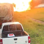 公路驚爆大火球!內蒙古深夜炸出驚悚「核爆蕈狀雲」 官方驚恐認了:死傷極慘重!