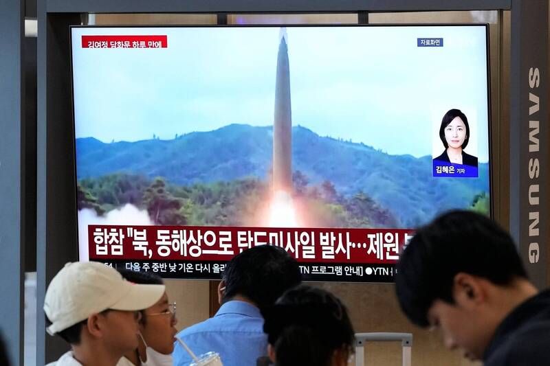 飛彈危機再起？北韓發射不明飛行物 驚險墜落日本經濟海域外